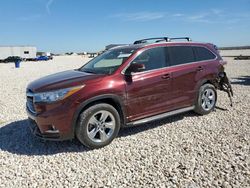 Toyota Vehiculos salvage en venta: 2016 Toyota Highlander Limited