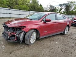 Salvage cars for sale at Hampton, VA auction: 2014 Ford Fusion S Hybrid