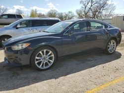 Salvage cars for sale at Wichita, KS auction: 2016 Mazda 6 Touring