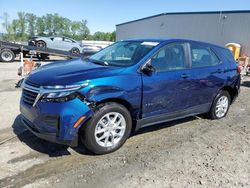 Salvage cars for sale at Spartanburg, SC auction: 2022 Chevrolet Equinox LS