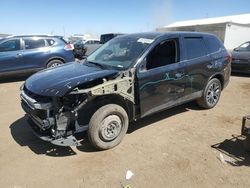 Salvage cars for sale at Brighton, CO auction: 2018 Mitsubishi Outlander SE