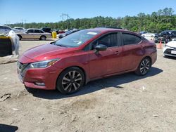Salvage cars for sale at Greenwell Springs, LA auction: 2021 Nissan Versa SR