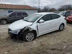 Salvage cars for sale from Copart Columbus, OH: 2019 Hyundai Elantra SE