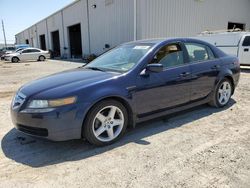 Salvage cars for sale at Jacksonville, FL auction: 2005 Acura TL