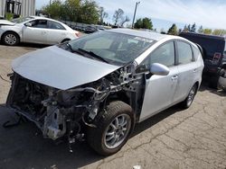 Salvage cars for sale at Woodburn, OR auction: 2012 Toyota Prius V