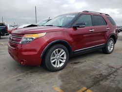 Ford salvage cars for sale: 2014 Ford Explorer XLT