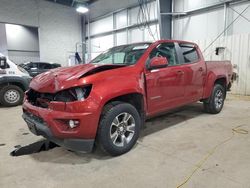Salvage cars for sale at Ham Lake, MN auction: 2016 Chevrolet Colorado Z71