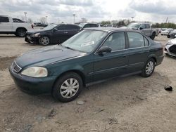 Salvage cars for sale from Copart Indianapolis, IN: 1999 Honda Civic LX