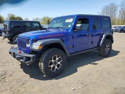 Jeep Wrangler Unlimited Rubicon salvage cars for sale: 2020 Jeep Wrangler Unlimited Rubicon