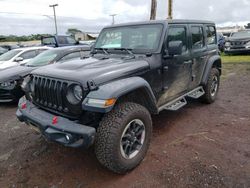 Salvage cars for sale at Kapolei, HI auction: 2020 Jeep Wrangler Unlimited Rubicon