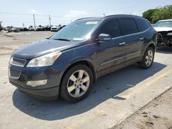 Salvage cars for sale from Copart Oklahoma City, OK: 2011 Chevrolet Traverse LTZ