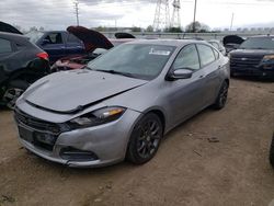 Salvage cars for sale from Copart Elgin, IL: 2015 Dodge Dart SE