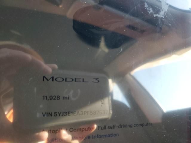 2023 Tesla Model 3