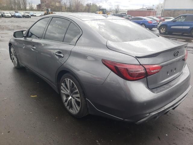 2022 Infiniti Q50 Sensory