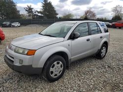 Saturn Vue salvage cars for sale: 2002 Saturn Vue