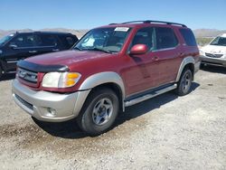 Salvage cars for sale from Copart North Las Vegas, NV: 2002 Toyota Sequoia SR5