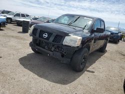 Salvage cars for sale at Tucson, AZ auction: 2007 Nissan Titan XE