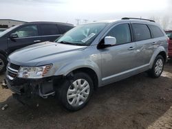 Salvage cars for sale at Elgin, IL auction: 2019 Dodge Journey SE