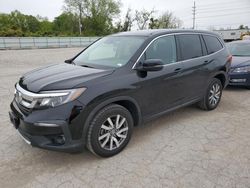 Salvage cars for sale at Bridgeton, MO auction: 2019 Honda Pilot EXL