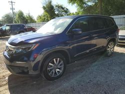 Salvage cars for sale at Midway, FL auction: 2019 Honda Pilot EXL