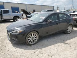 Salvage cars for sale from Copart Haslet, TX: 2017 Mazda 3 Grand Touring