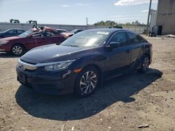 Salvage cars for sale from Copart Fredericksburg, VA: 2016 Honda Civic EX