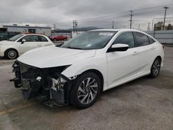 Salvage cars for sale from Copart Sun Valley, CA: 2018 Honda Civic EX