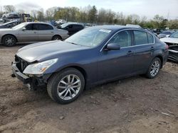 Salvage cars for sale from Copart Chalfont, PA: 2008 Infiniti G35