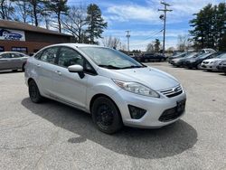 Salvage cars for sale at North Billerica, MA auction: 2013 Ford Fiesta S