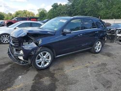 Mercedes-Benz salvage cars for sale: 2013 Mercedes-Benz ML 350 4matic