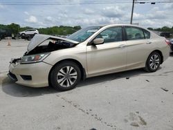 Salvage cars for sale at Lebanon, TN auction: 2014 Honda Accord LX