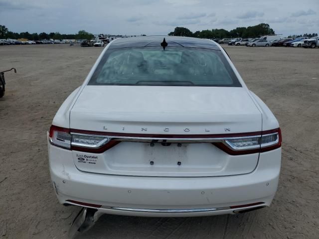 2019 Lincoln Continental Select