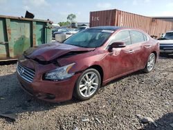 Salvage cars for sale from Copart Hueytown, AL: 2011 Nissan Maxima S