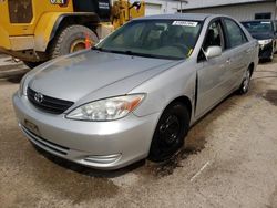 Salvage cars for sale at Pekin, IL auction: 2004 Toyota Camry LE