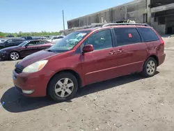 Salvage cars for sale from Copart Fredericksburg, VA: 2004 Toyota Sienna XLE