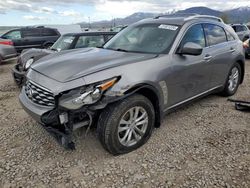 Salvage cars for sale at Magna, UT auction: 2010 Infiniti FX35