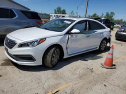 Vehiculos salvage en venta de Copart Pekin, IL: 2017 Hyundai Sonata Sport