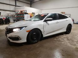 Salvage cars for sale at Bowmanville, ON auction: 2019 Honda Civic LX