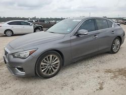 Infiniti Q50 Luxe salvage cars for sale: 2021 Infiniti Q50 Luxe