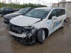 Salvage cars for sale at Cahokia Heights, IL auction: 2021 Chrysler Pacifica Touring L