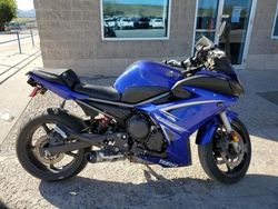 Salvage cars for sale from Copart Littleton, CO: 2009 Yamaha FZ6 R