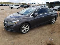 Salvage cars for sale from Copart Colorado Springs, CO: 2017 Chevrolet Cruze Premier