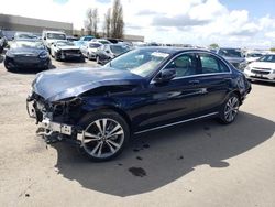 Salvage cars for sale at Hayward, CA auction: 2021 Mercedes-Benz C300