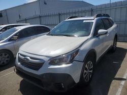 Salvage cars for sale from Copart Vallejo, CA: 2020 Subaru Outback Premium