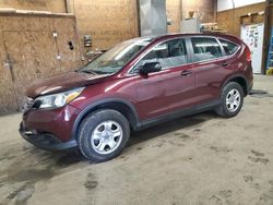 Salvage cars for sale from Copart Ebensburg, PA: 2014 Honda CR-V LX
