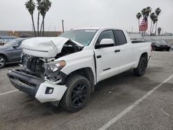 Salvage cars for sale from Copart Van Nuys, CA: 2017 Toyota Tundra Double Cab SR/SR5