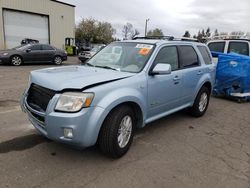 Salvage cars for sale from Copart Woodburn, OR: 2008 Mercury Mariner HEV
