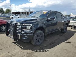 Salvage cars for sale from Copart Denver, CO: 2016 Ford F150 Supercrew