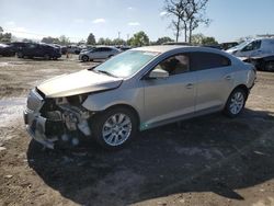 Salvage cars for sale at San Martin, CA auction: 2012 Buick Lacrosse