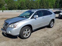 Salvage cars for sale from Copart Gainesville, GA: 2008 Lexus RX 400H